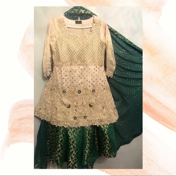 Sehrish Nadeem Formal Embellished Palazzo Lehenga - Picture 11 of 11